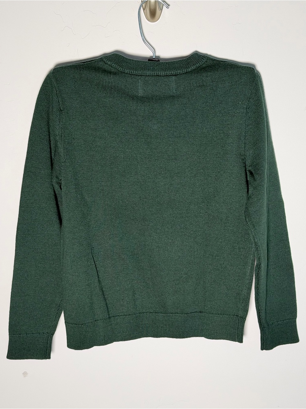 Old Navy Forest Green V-Neck Sweater NWT Great for Holidays Christmas Picture - Picture 4 of 4